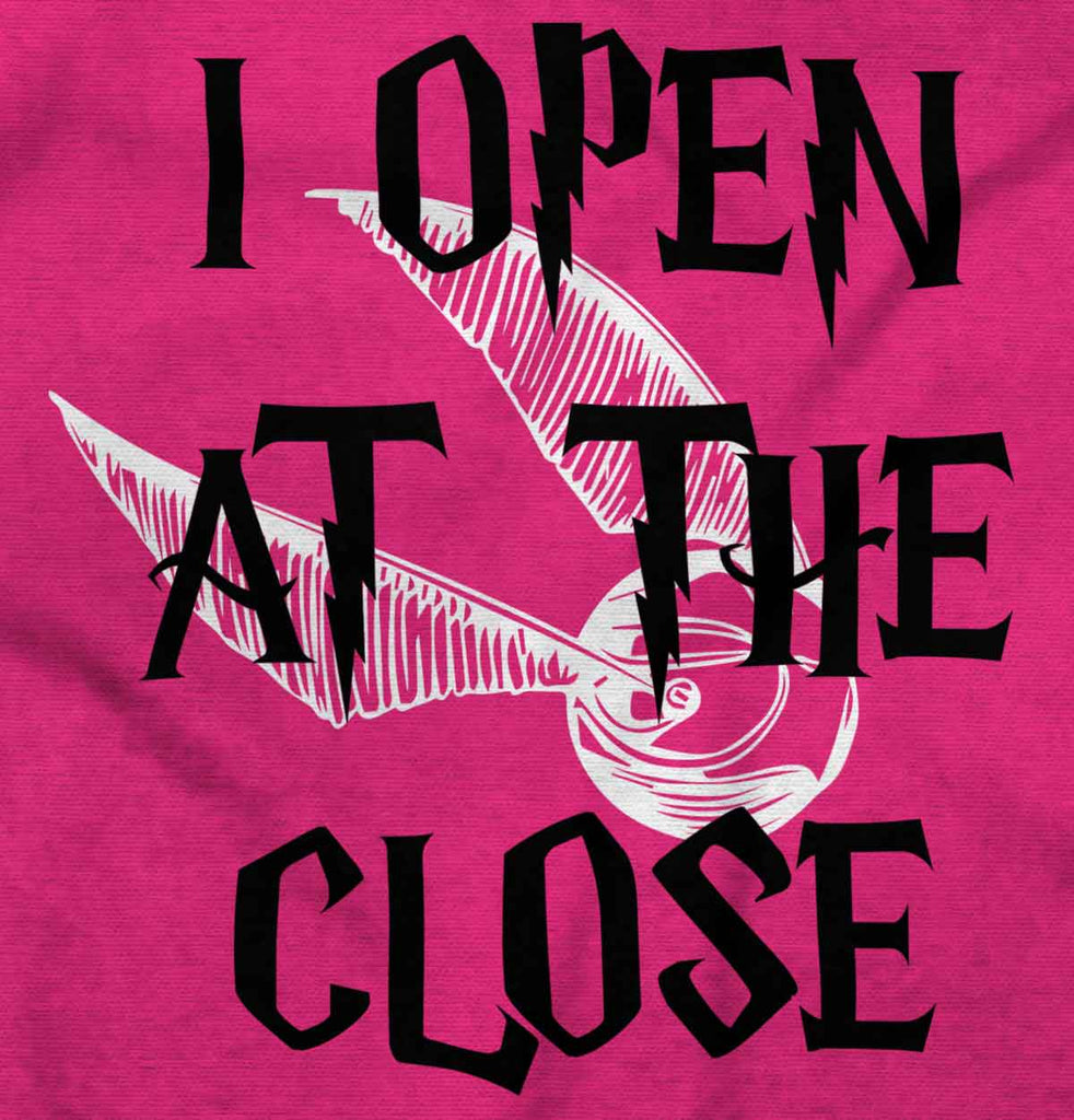 Open At The Close Infant Toddler T Shirt-Direct To Garment Print-Brisco Baby
