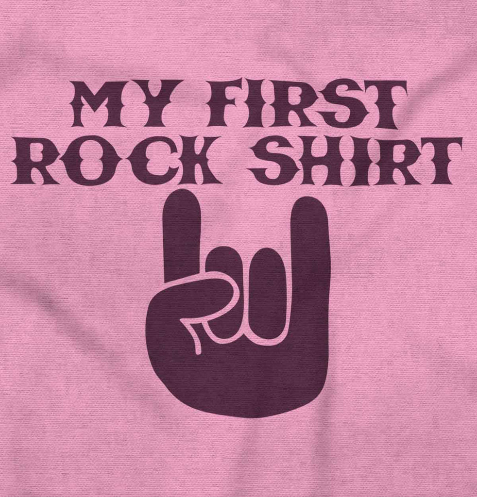 Rock Shirt Infant Toddler T Shirt-Direct To Garment Print-Brisco Baby