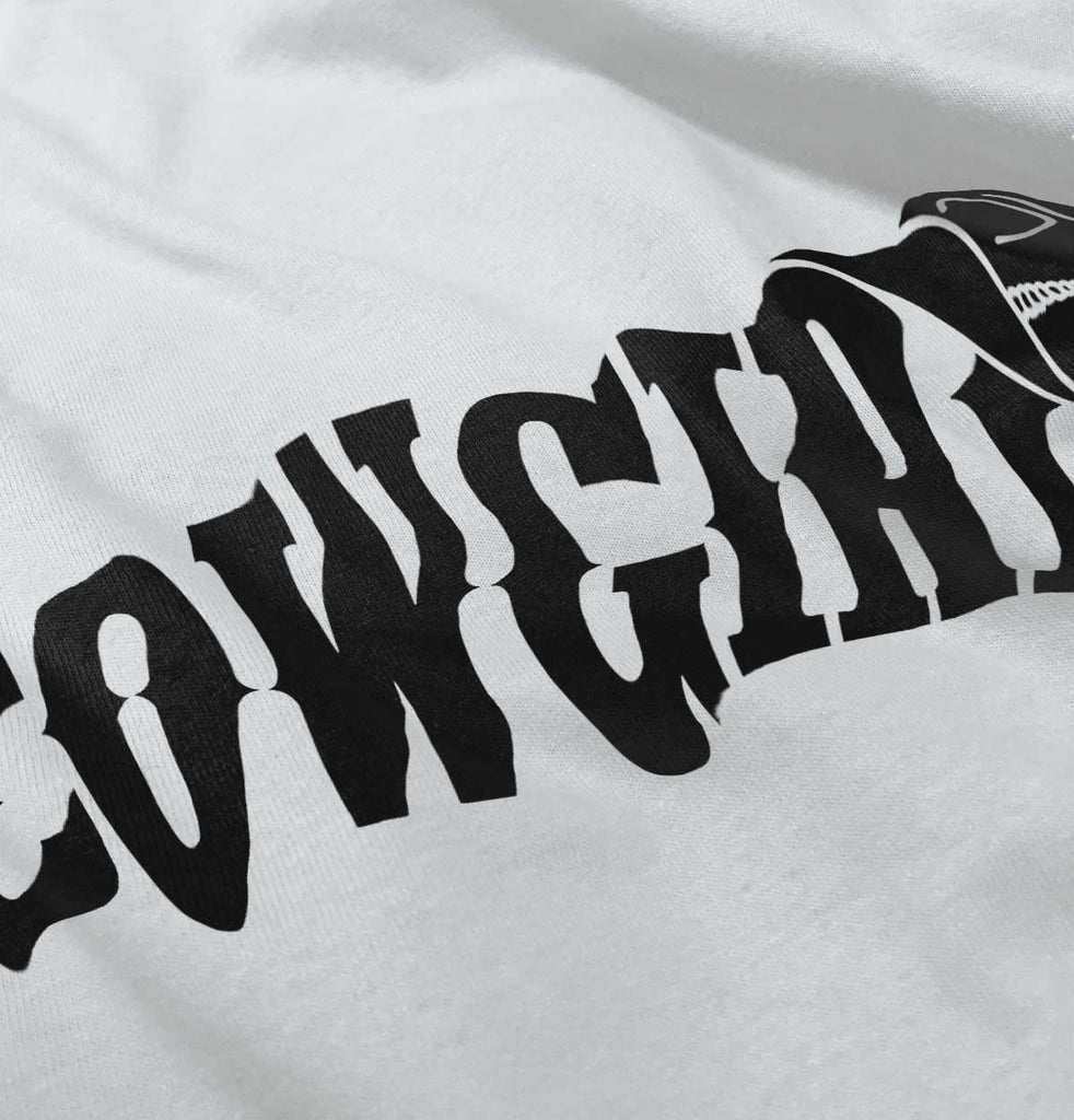 Cowgirl Infant Toddler T Shirt-Direct To Garment Print-Brisco Baby