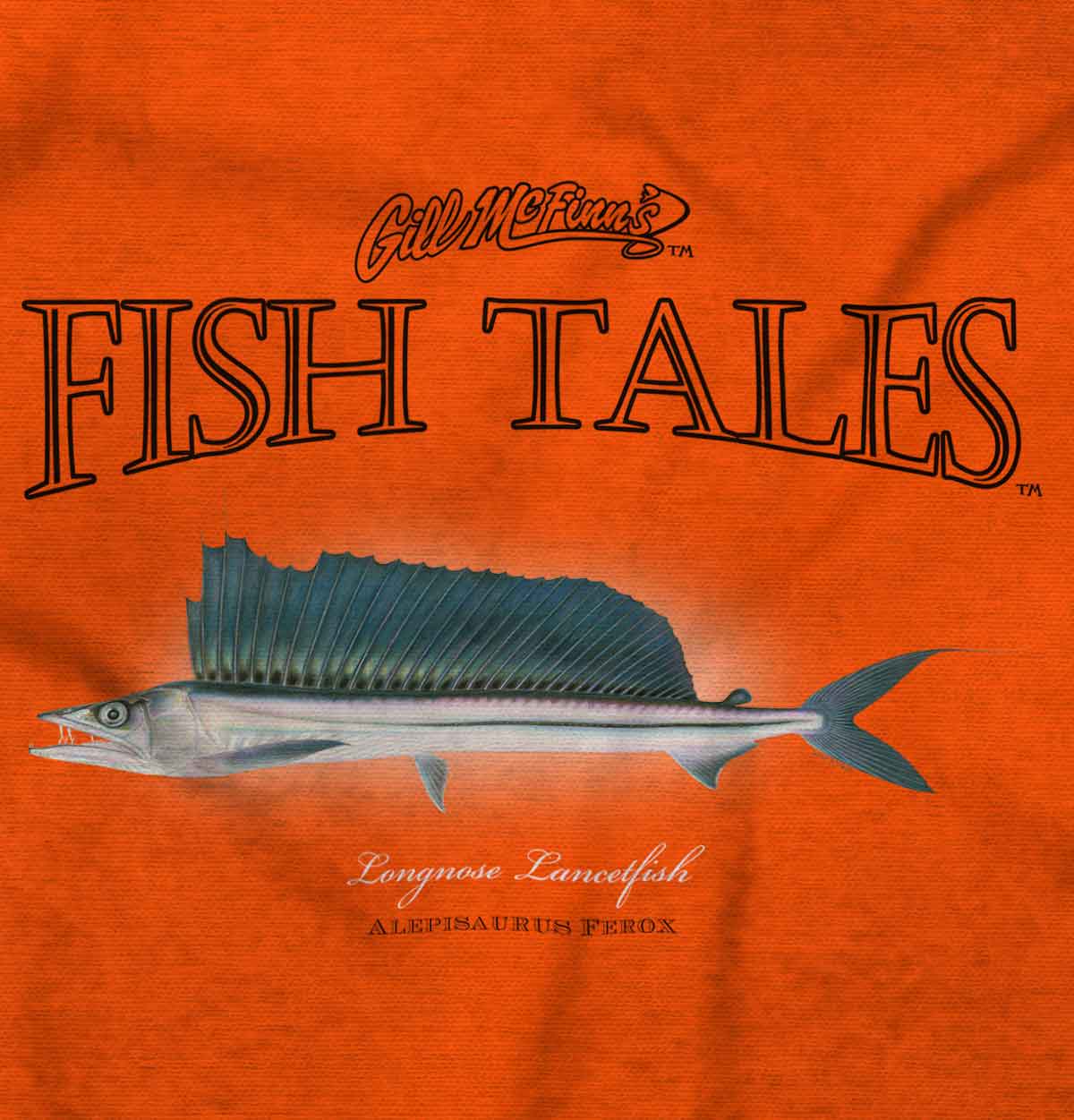 Fish Tales: Funny Fishing Sweatshirts - Gill McFinn's