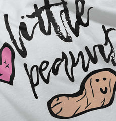 Little Peanut Infant Baby Bib-Direct To Garment Print-Brisco Baby