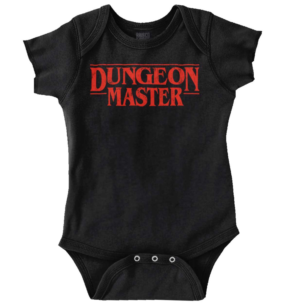 Dungeon Masters TV Show Nerd Romper Bodysuit-Direct To Garment Print-Brisco Baby