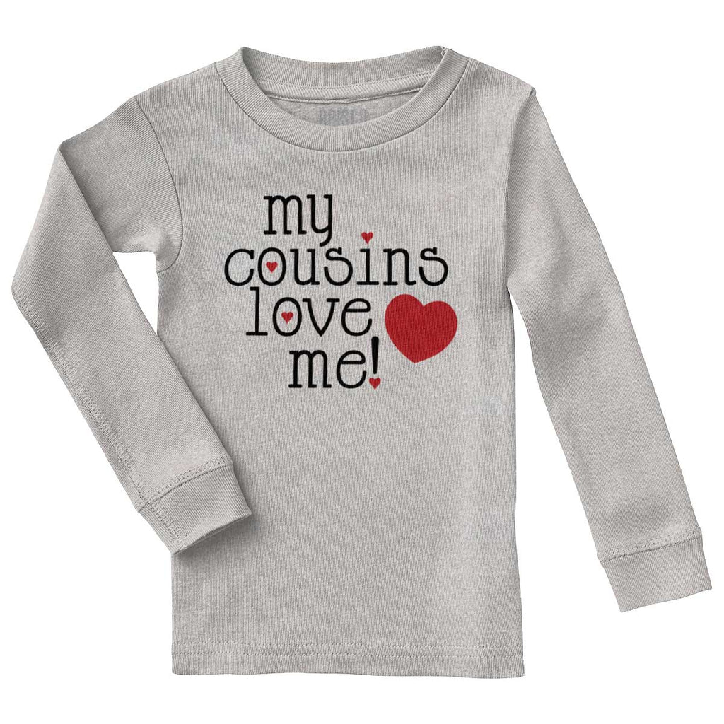 Cousins Love Me Solid Baby Pajama Top-Direct To Garment Print-Brisco Baby