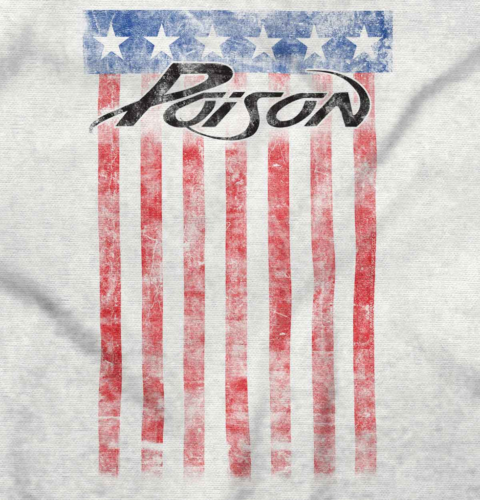 Poison Flag Infant Baby Bib-Direct To Garment Print-Brisco Baby