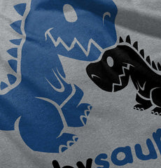 Babysaurus Rex Toddler Baseball-Direct To Garment Print-Brisco Baby