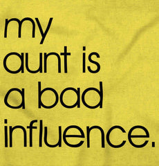 Bad Influence Romper Bodysuit-Direct To Garment Print-Brisco Baby