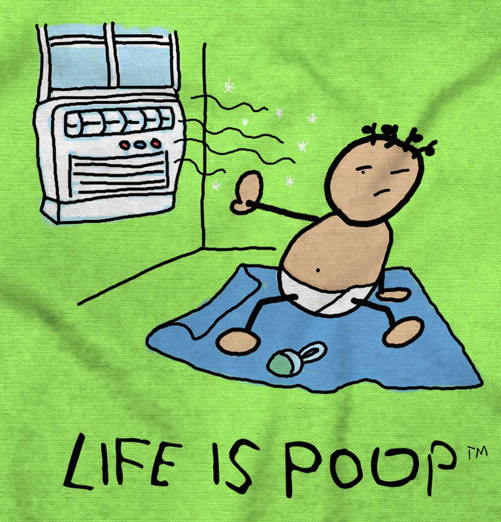 Cold Air Infant Toddler T Shirt-Direct To Garment Print-Brisco Baby