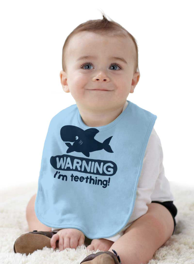I'm Teething Infant Baby Bib-Direct To Garment Print-Brisco Baby