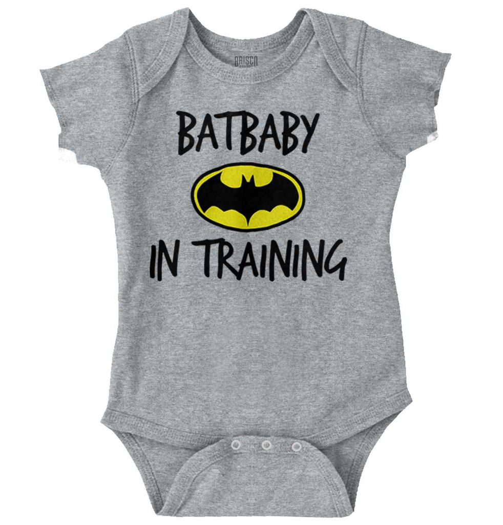 Batbaby Romper Bodysuit-Direct To Garment Print-Brisco Baby