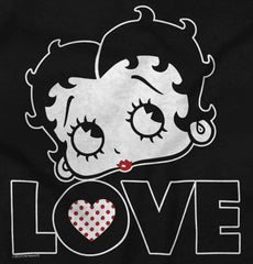 Love Betty Toddler Football Jersey Tee-Direct To Garment Print-Brisco Baby