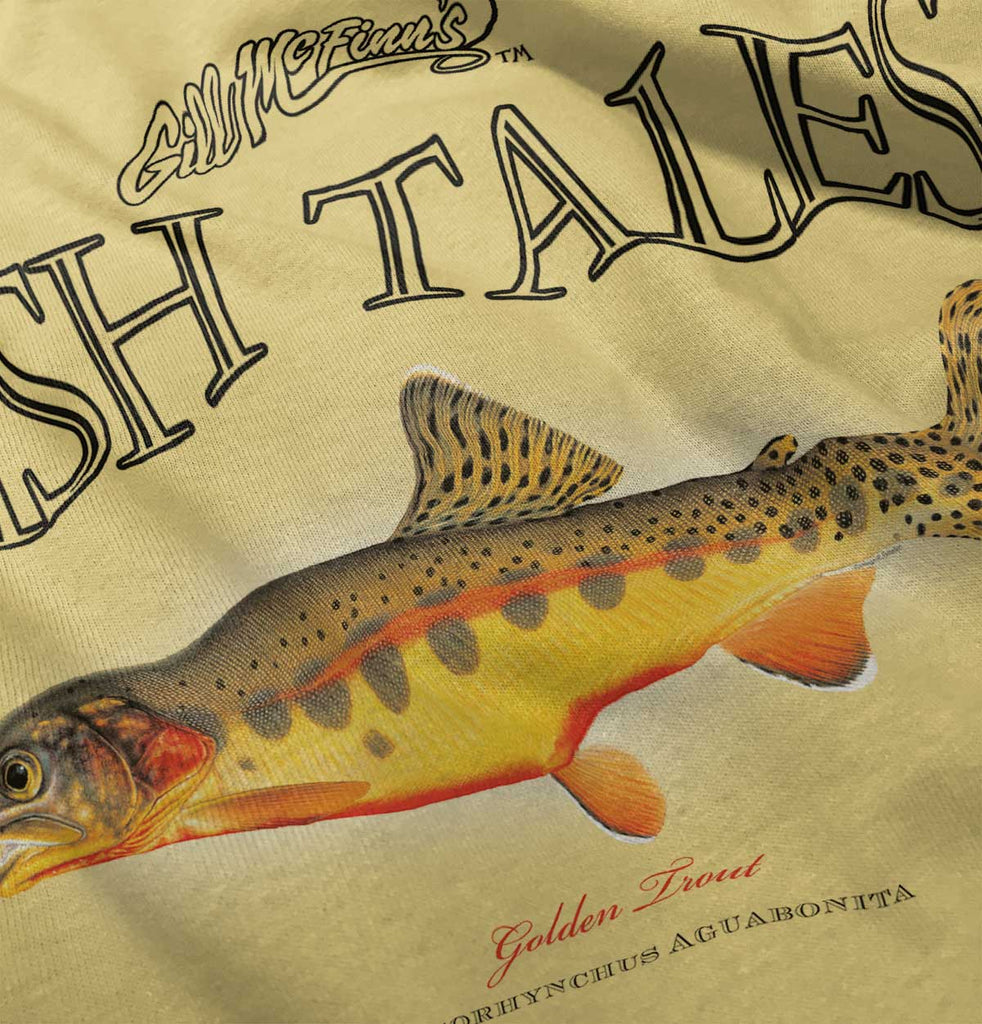 Golden Trout Infant Toddler T Shirt-Direct To Garment Print-Brisco Baby