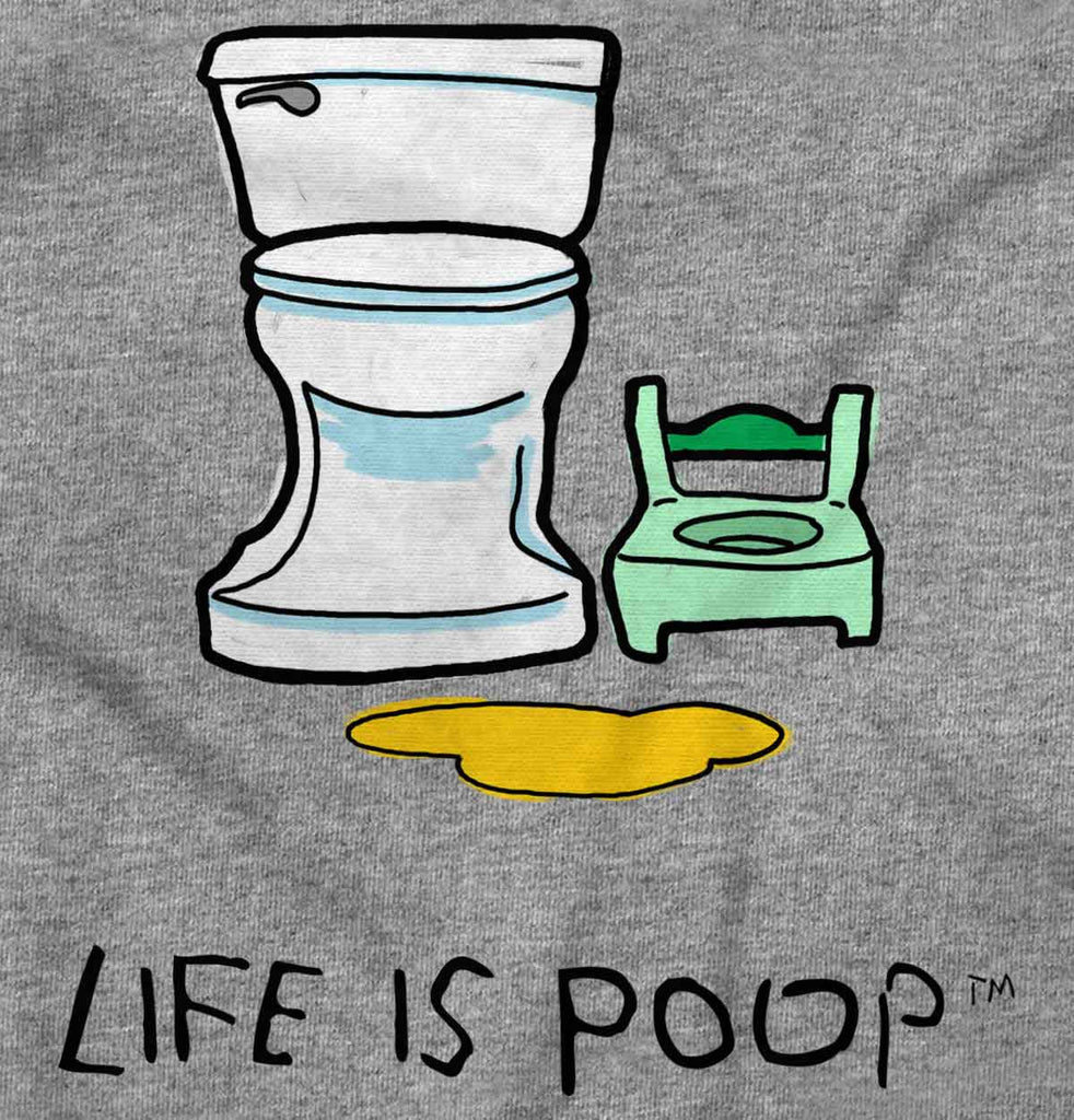 Potty Train Infant Toddler T Shirt-Direct To Garment Print-Brisco Baby