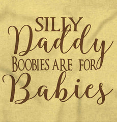 Boobies For Babies Infant Toddler T Shirt-Direct To Garment Print-Brisco Baby