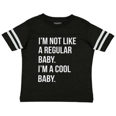 Cool Baby Toddler Football Jersey Tee-Direct To Garment Print-Brisco Baby