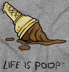 Dropped Cone Infant Toddler T Shirt-Direct To Garment Print-Brisco Baby