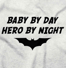 Hero By Night Infant Baby Bib-Direct To Garment Print-Brisco Baby