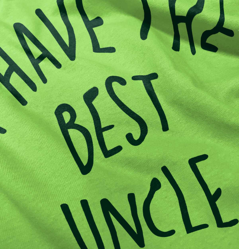 Best Uncle Infant Toddler T Shirt-Direct To Garment Print-Brisco Baby