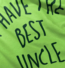 Best Uncle Infant Toddler T Shirt-Direct To Garment Print-Brisco Baby