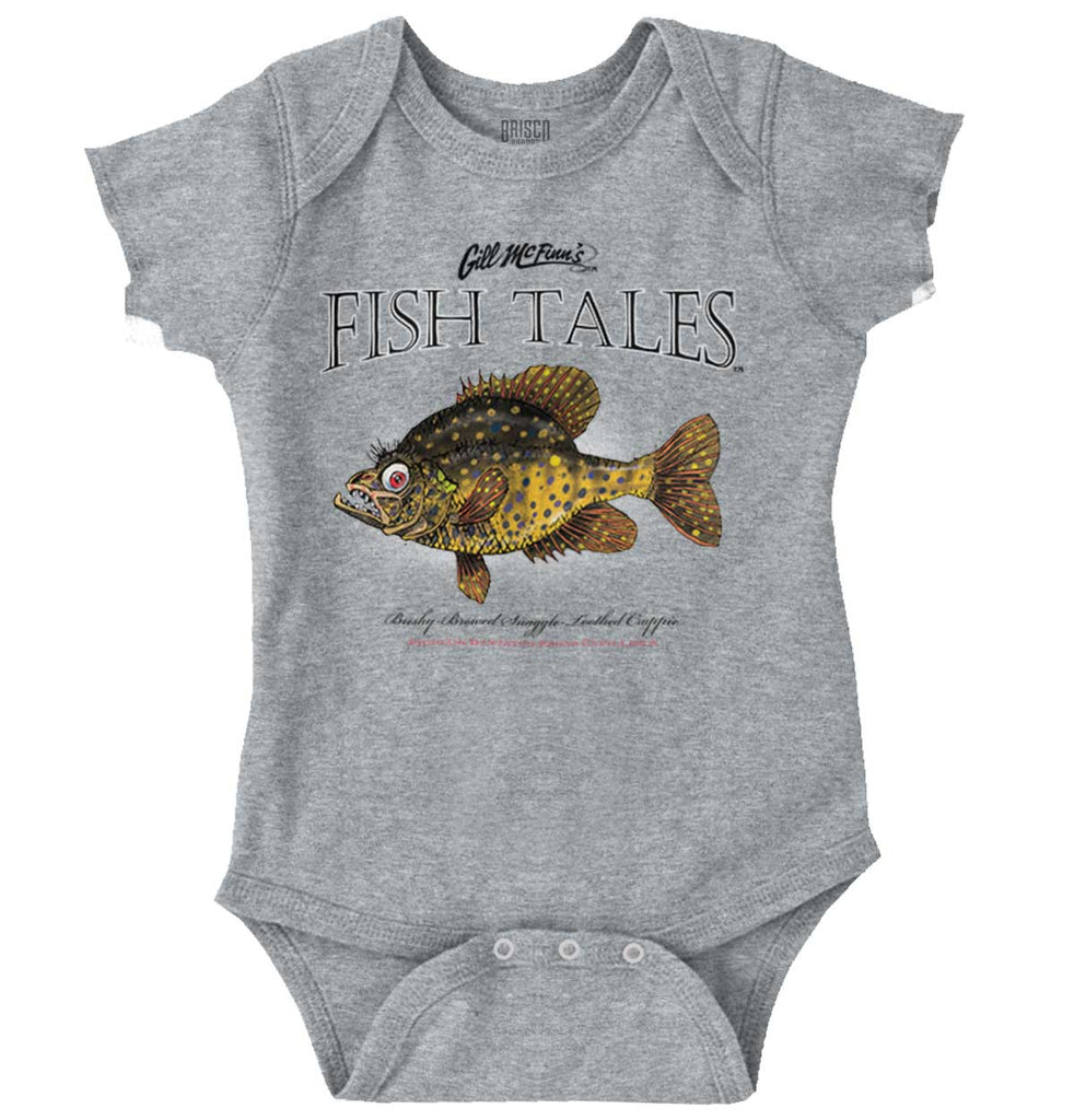 Bushy Browed Snaggle Romper Bodysuit-Direct To Garment Print-Brisco Baby
