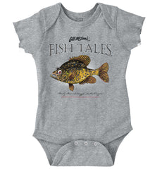 Bushy Browed Snaggle Romper Bodysuit-Direct To Garment Print-Brisco Baby