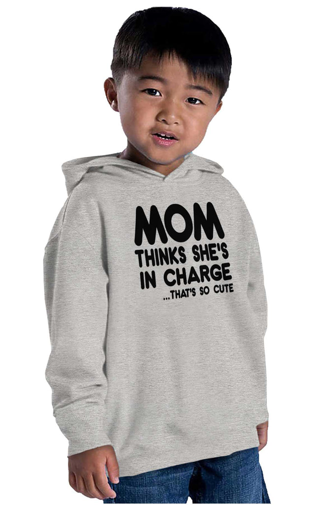 In Charge Toddler Pullover Hoodie-Direct To Garment Print-Brisco Baby