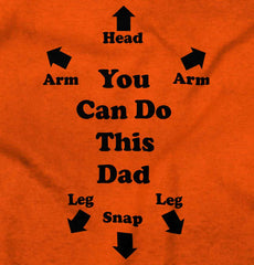 You Can Do This Infant Toddler T Shirt-Direct To Garment Print-Brisco Baby