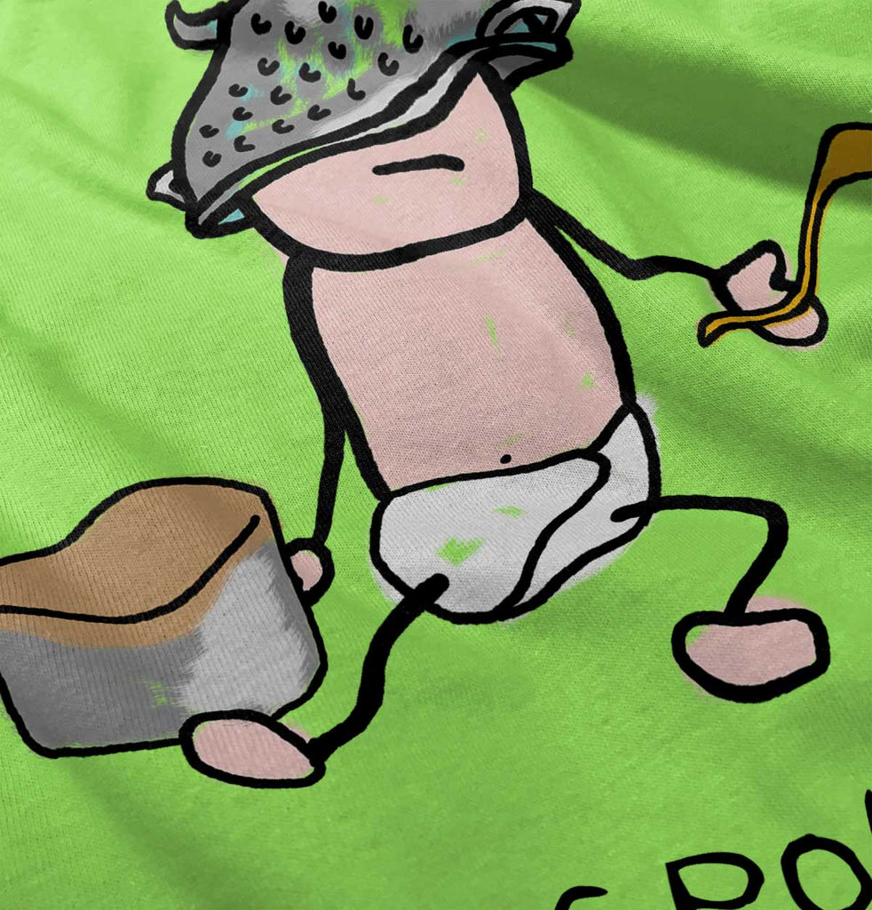 Pots and Pans Infant Toddler T Shirt-Direct To Garment Print-Brisco Baby