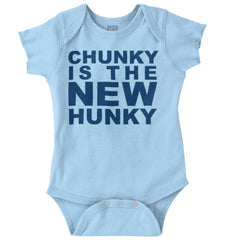 New Hunky Romper Bodysuit-Direct To Garment Print-Brisco Baby