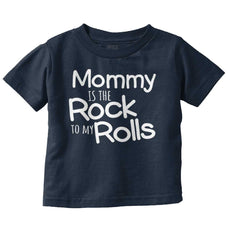 Rock To My Rolls Infant Toddler T Shirt-Direct To Garment Print-Brisco Baby