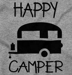 Happy Camper Romper Bodysuit-Direct To Garment Print-Brisco Baby