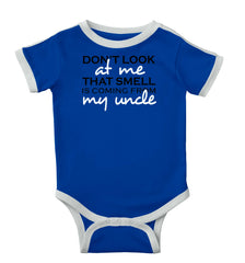 That Smell Ringer Romper Bodysuit-Direct To Garment Print-Brisco Baby