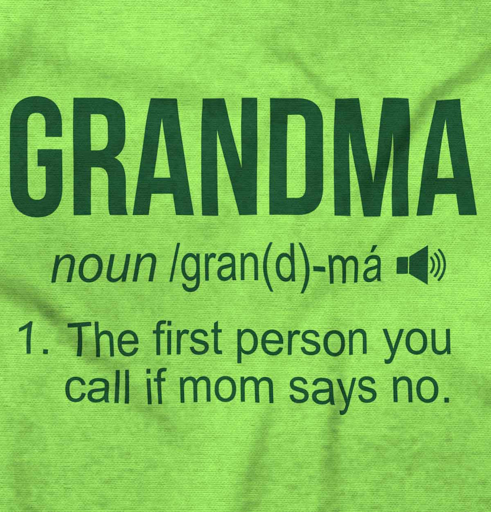 Grandma Infant Toddler T Shirt-Direct To Garment Print-Brisco Baby