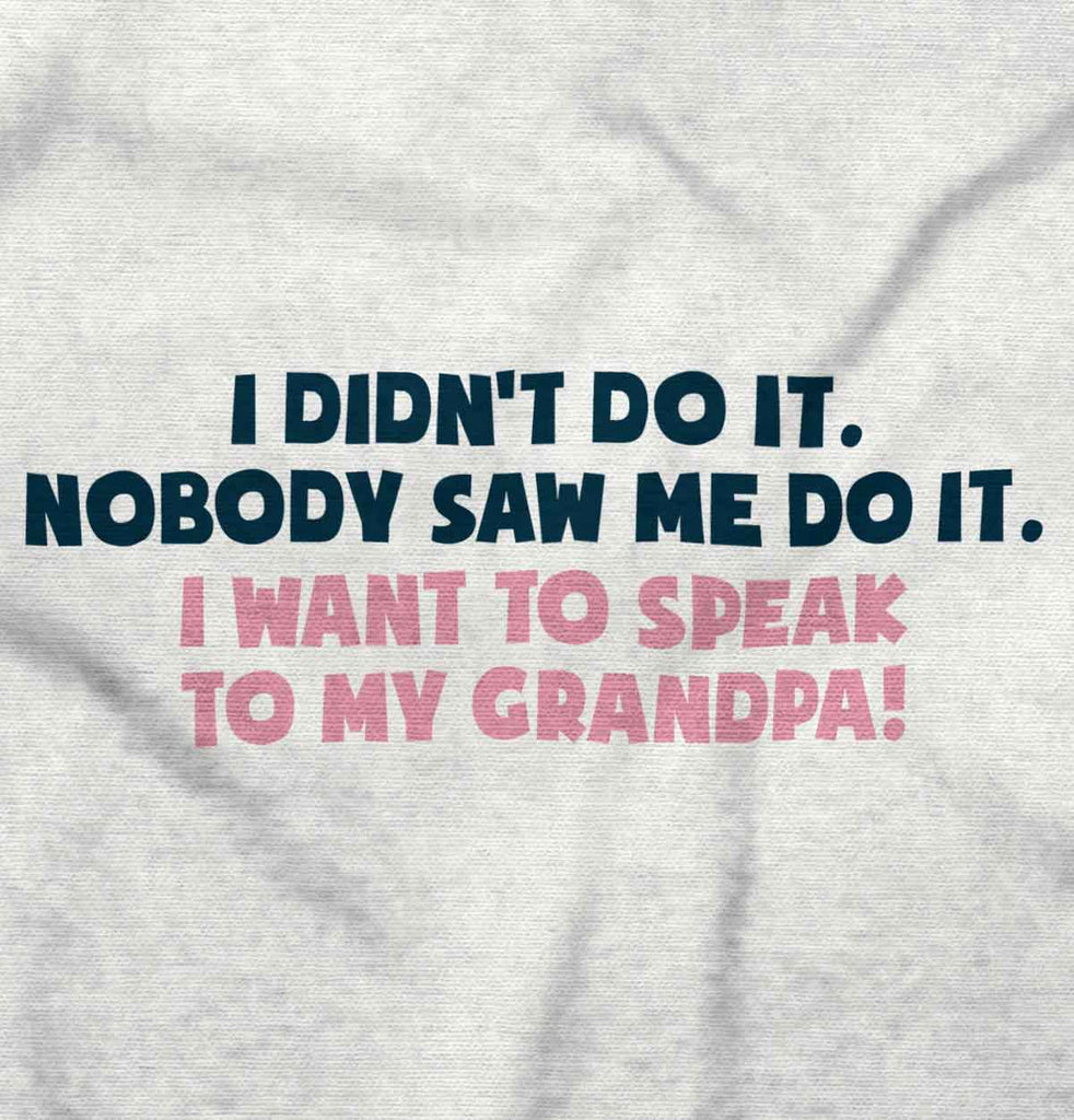 I Didn't Do It Toddler Ruffled Trim T-Shirt-Direct To Garment Print-Brisco Baby