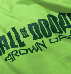 Call Of Doody Romper Bodysuit-Direct To Garment Print-Brisco Baby