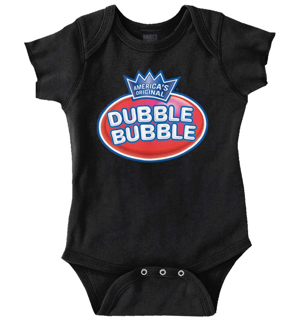 Vintage Dubble Bubble Romper Bodysuit-Direct To Garment Print-Brisco Baby