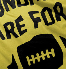 Sundays for Football Romper Bodysuit-Direct To Garment Print-Brisco Baby