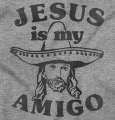Amigo Jesus Toddler Pullover Hoodie-Direct To Garment Print-Brisco Baby