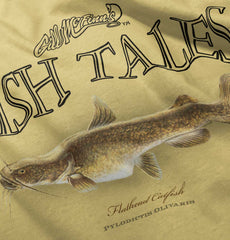 Flathead Catfish Infant Toddler T Shirt-Direct To Garment Print-Brisco Baby