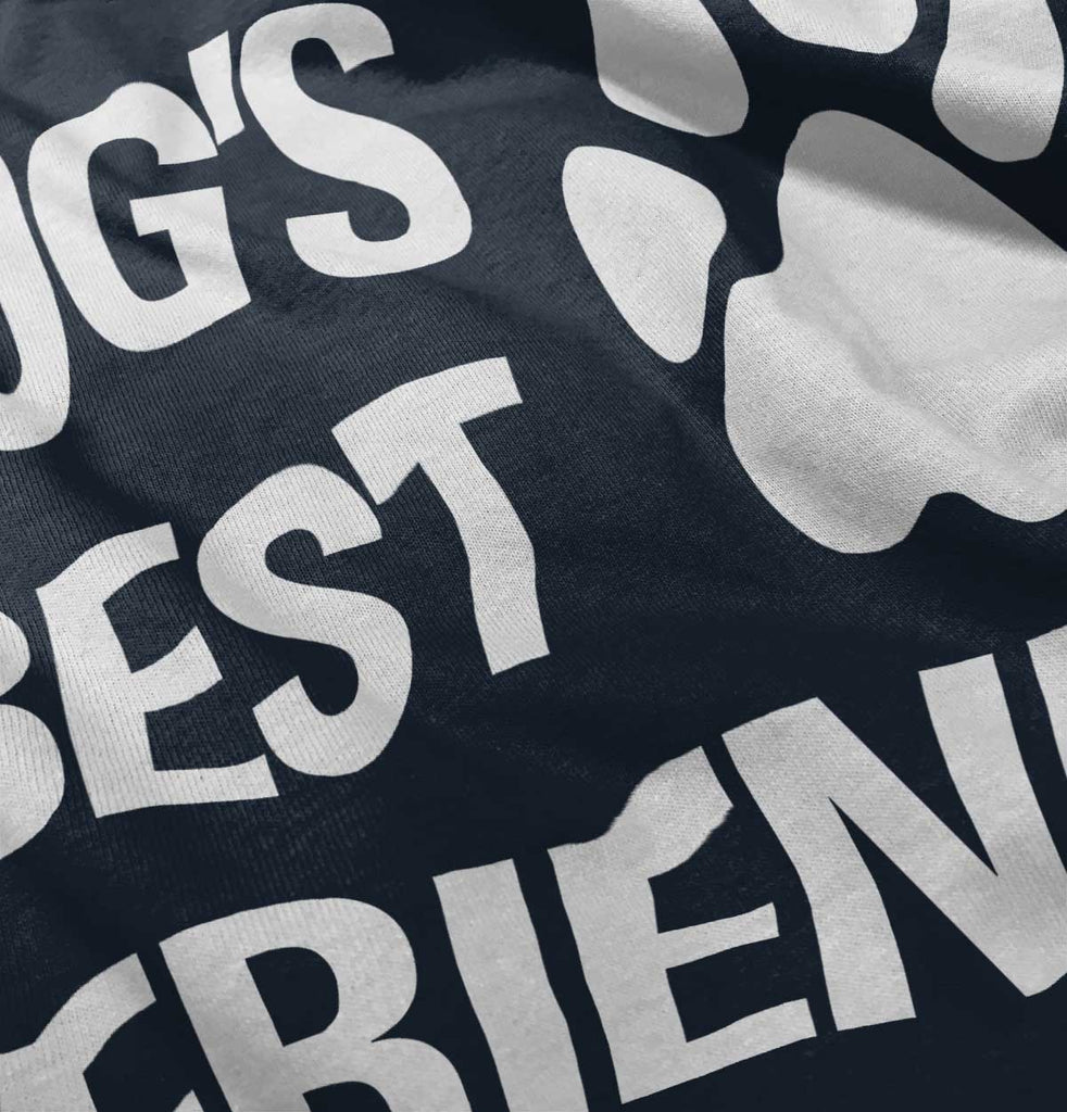 Dog's Best Friend Romper Bodysuit-Direct To Garment Print-Brisco Baby