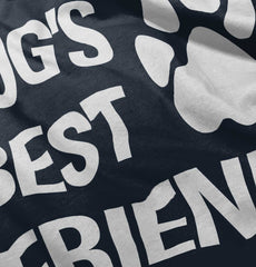 Dog's Best Friend Romper Bodysuit-Direct To Garment Print-Brisco Baby