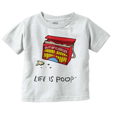 Out of Cookies Infant Toddler T Shirt-Direct To Garment Print-Brisco Baby