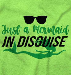 Mermaid In Disguise Infant Toddler T Shirt-Direct To Garment Print-Brisco Baby