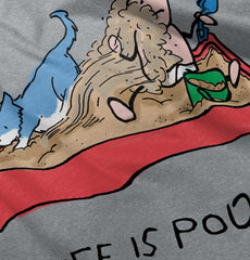 Dog Sandbox Infant Toddler T Shirt-Direct To Garment Print-Brisco Baby