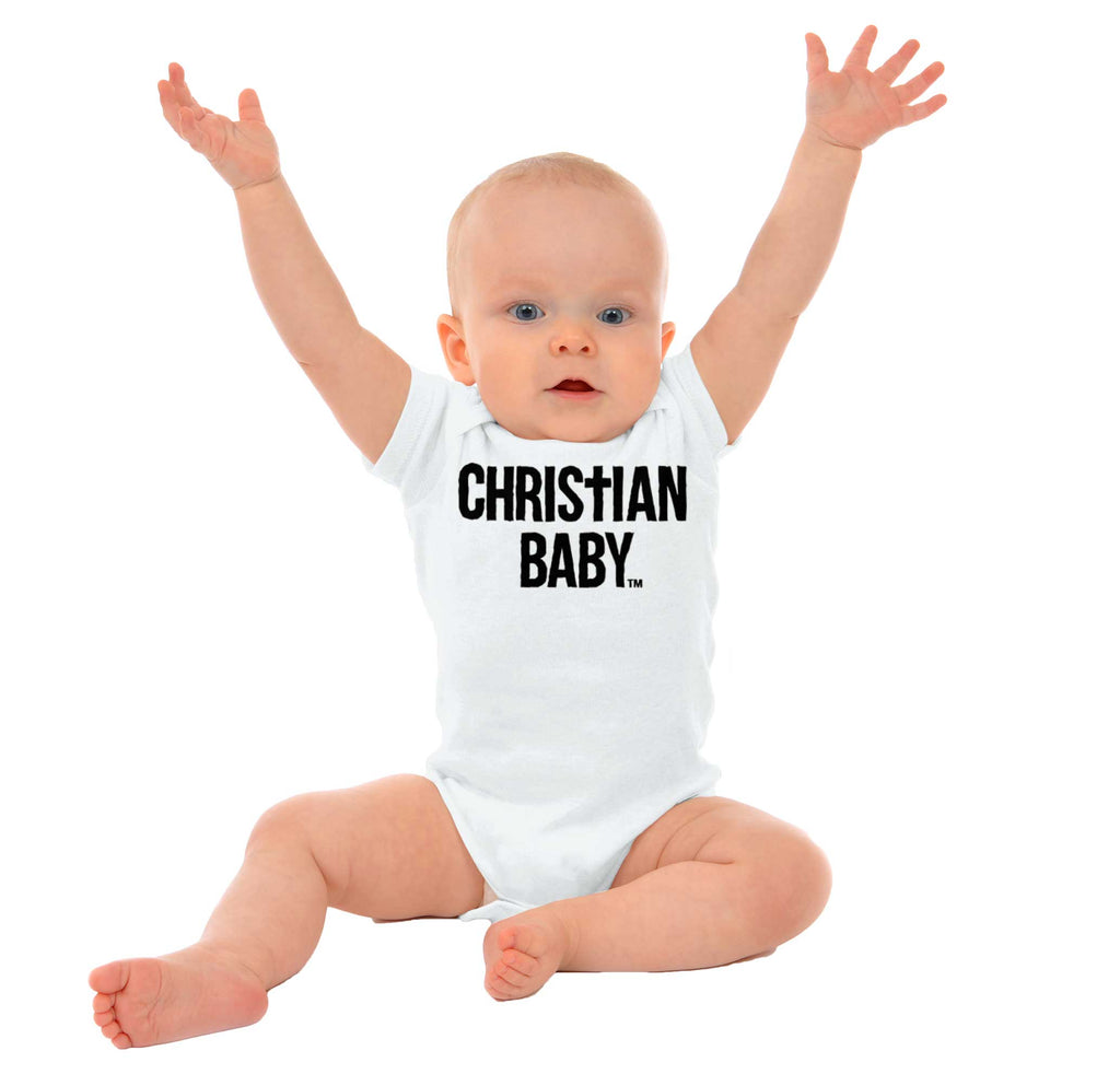 Christian Baby Romper Bodysuit-Direct To Garment Print-Brisco Baby