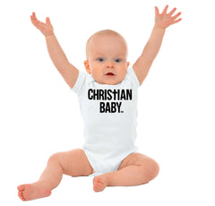 Christian Baby Romper Bodysuit-Direct To Garment Print-Brisco Baby