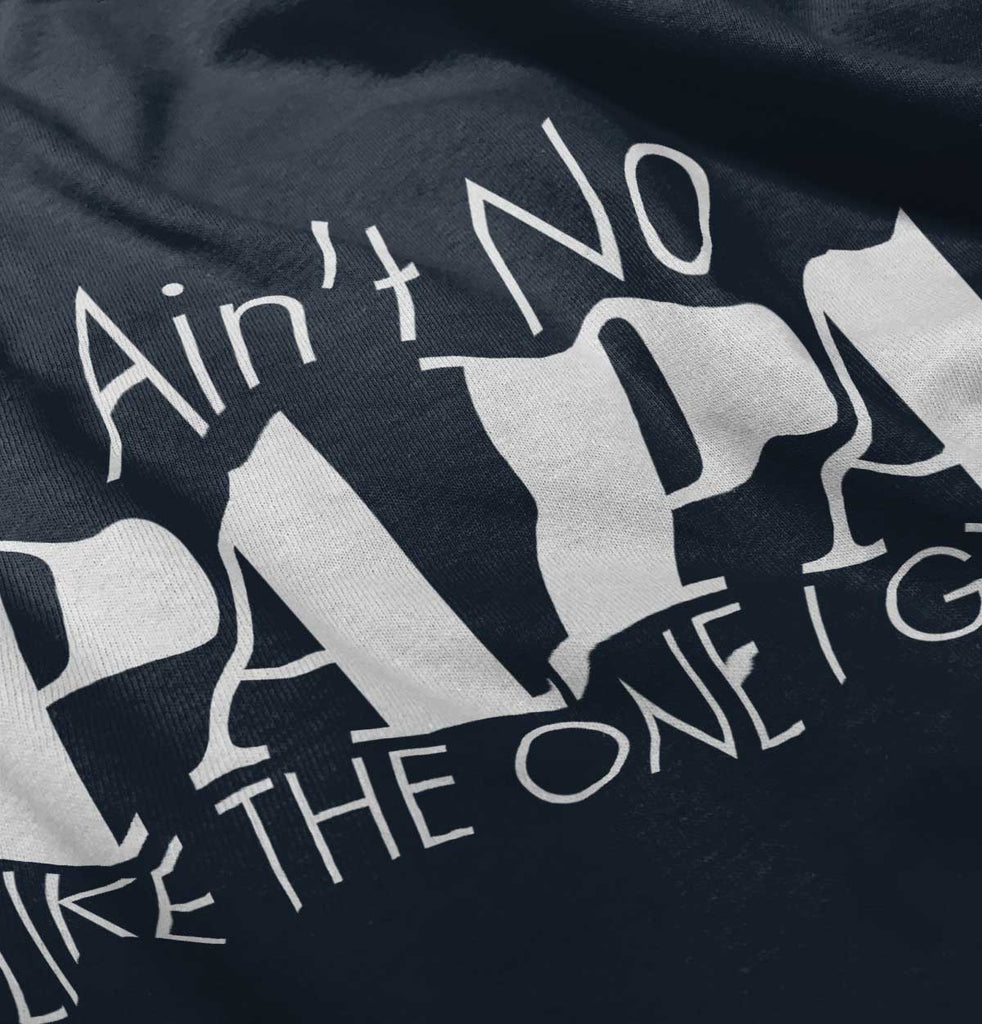 No Papa Like Me Solid Long Sleeve T-Direct To Garment Print-Brisco Baby