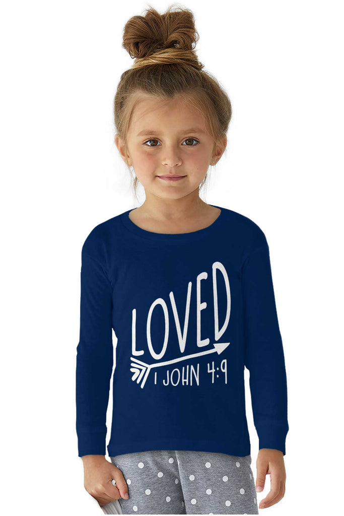 Loved Solid Baby Pajama Top-Direct To Garment Print-Brisco Baby