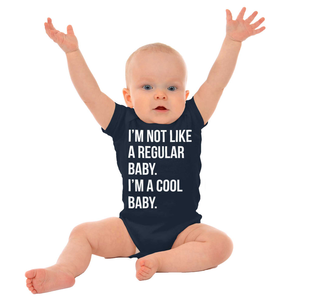 Cool Baby Romper Bodysuit-Direct To Garment Print-Brisco Baby