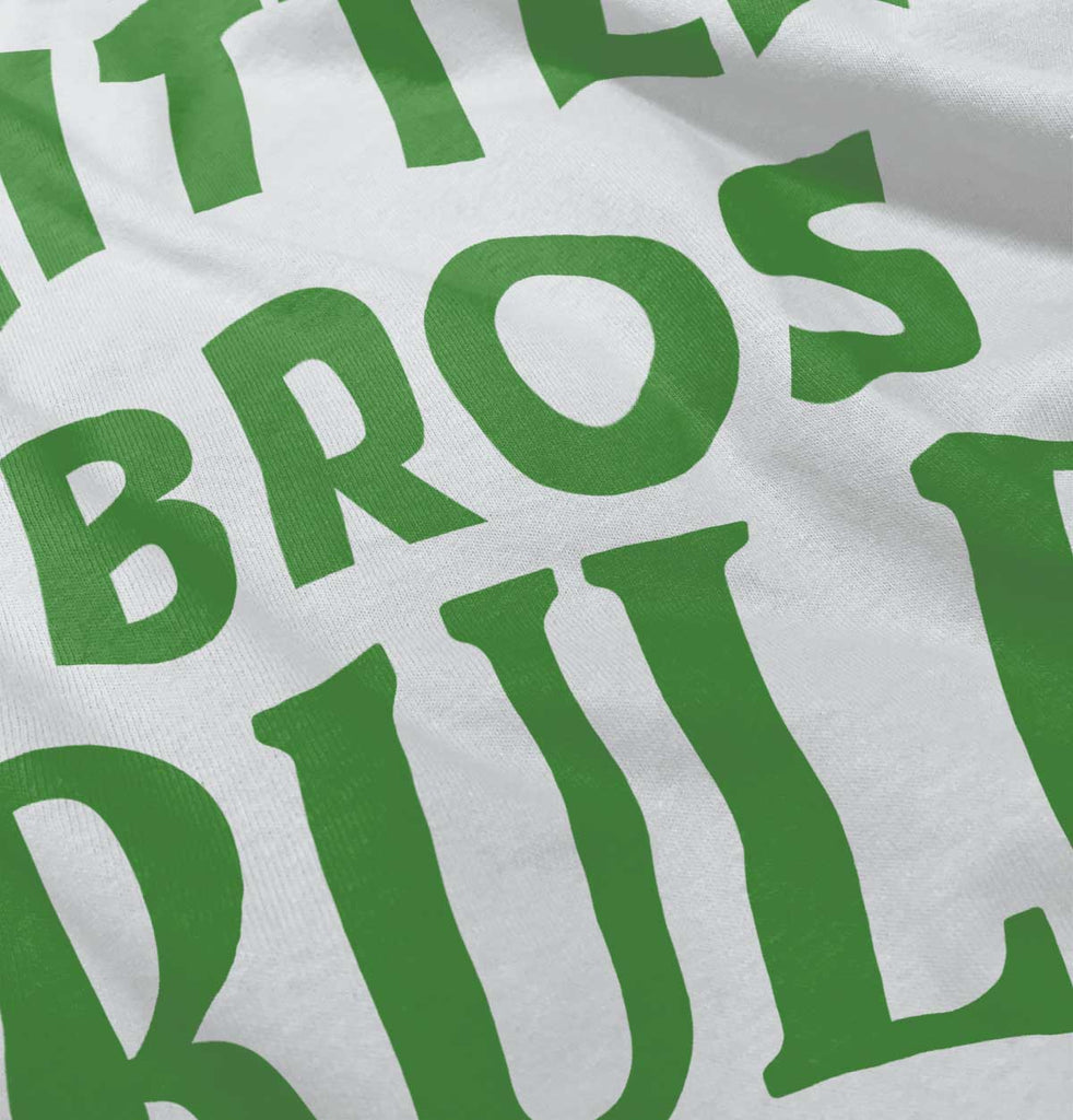 Little Bros Rule Infant Toddler T Shirt-Direct To Garment Print-Brisco Baby