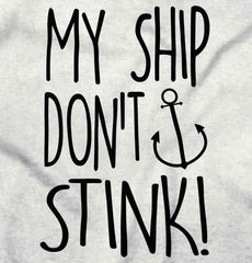 Ship Don't Stink Romper Bodysuit-Direct To Garment Print-Brisco Baby